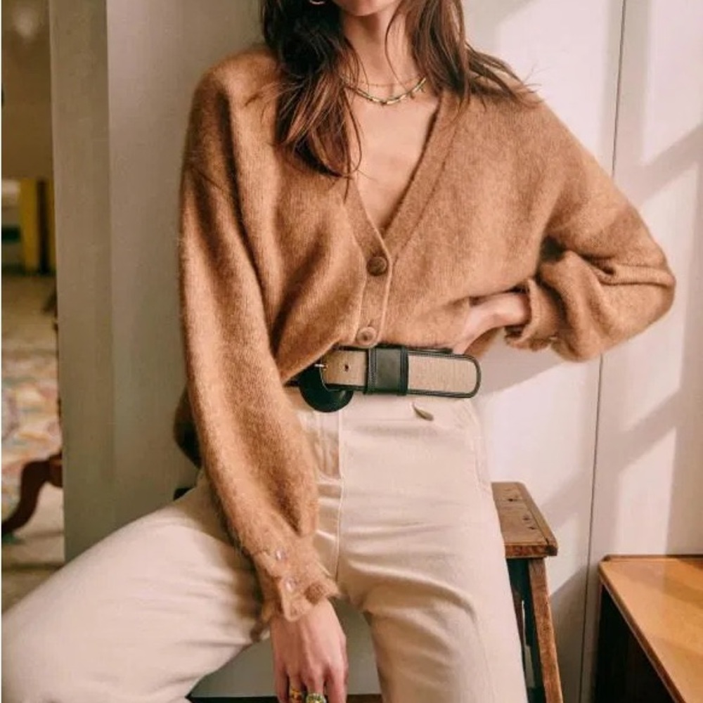 Sezane Mia Cardigan Sweater